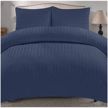 Load image into Gallery viewer, Non Iron Textured Duvet Cover Set