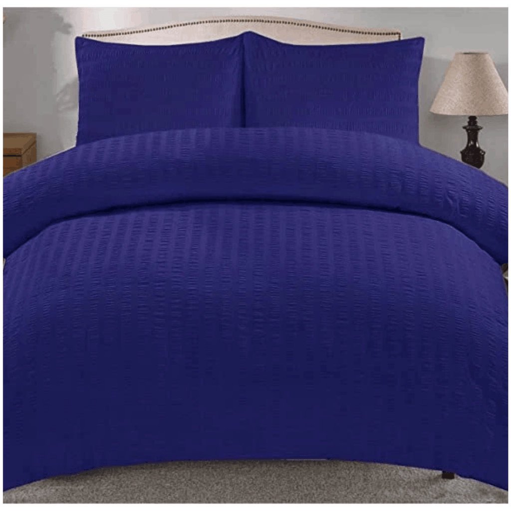 Non Iron Textured Duvet Cover Set