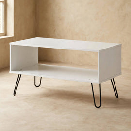 Open Coffee Table White