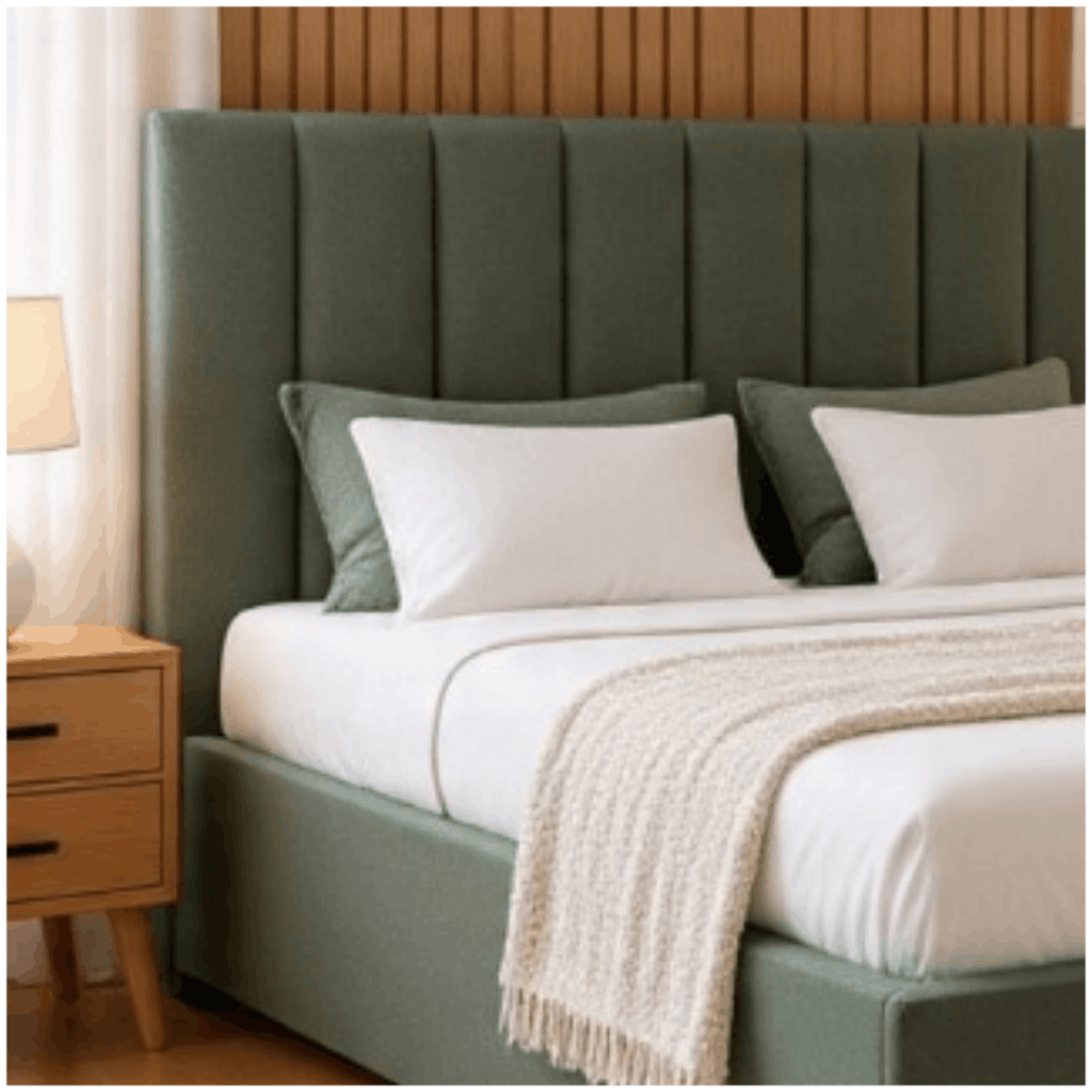Oslo Plush Velvet Storage Ottoman Bed