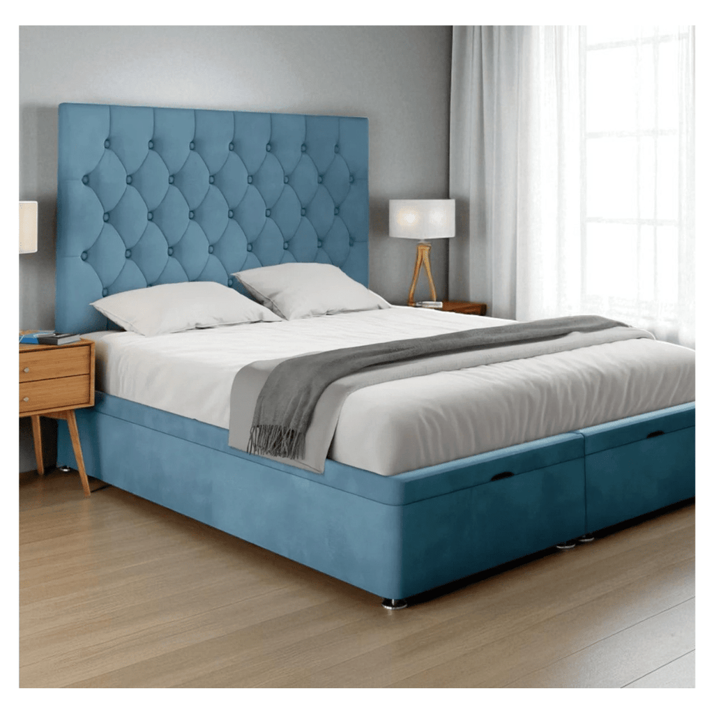 Regal Tufted Ottoman Bed