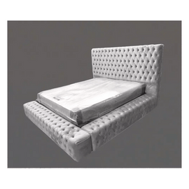 Royal Ambassador Plush Velvet Storage Bed