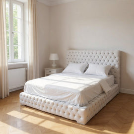 Royal Ambassador Plush Velvet Storage Bed