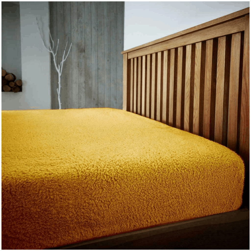 Soft Teddy Fleece Thermal Fitted Sheet