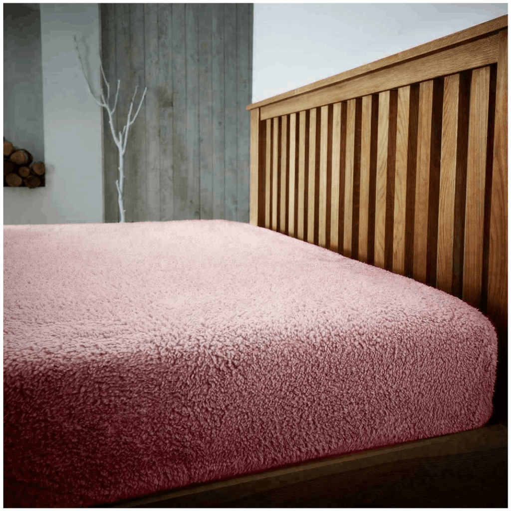 Soft Teddy Fleece Thermal Fitted Sheet