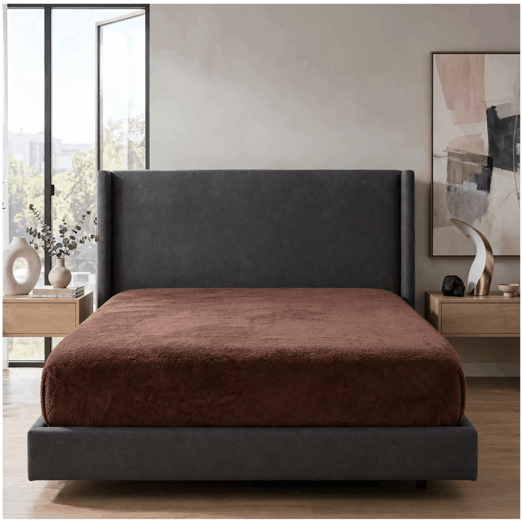 Soft Teddy Fleece Thermal Fitted Sheet