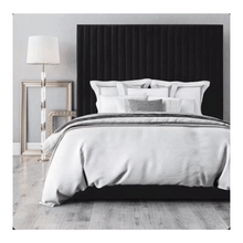 Load image into Gallery viewer, Soft Plush Oslo Bed with High Headboard &amp; Optional Gas Lift Storage