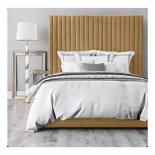 Load image into Gallery viewer, Soft Plush Oslo Bed with High Headboard &amp; Optional Gas Lift Storage