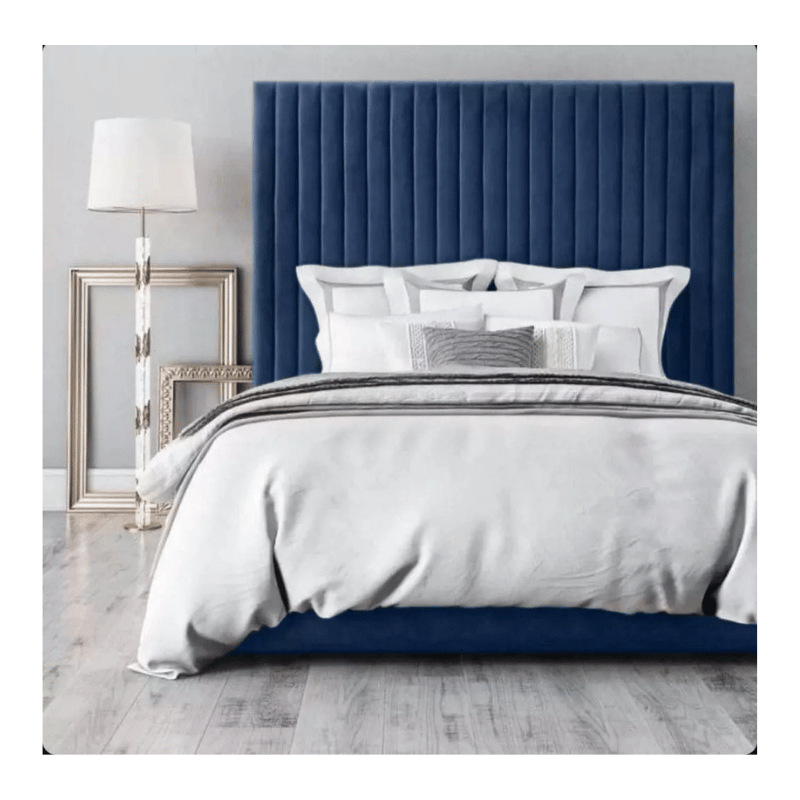 Soft Plush Oslo Bed with High Headboard & Optional Gas Lift Storage