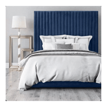 Load image into Gallery viewer, Soft Plush Oslo Bed with High Headboard &amp; Optional Gas Lift Storage