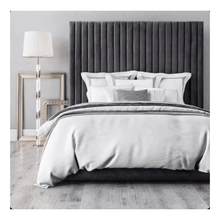 Load image into Gallery viewer, Soft Plush Oslo Bed with High Headboard &amp; Optional Gas Lift Storage