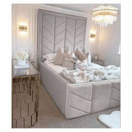 Special Leaf Designer Bed