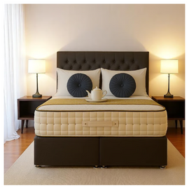 Statement Ottoman Bed with Hidden Storage