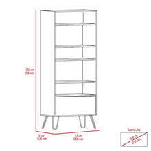 Load image into Gallery viewer, 1 Drawer Display Bookcase