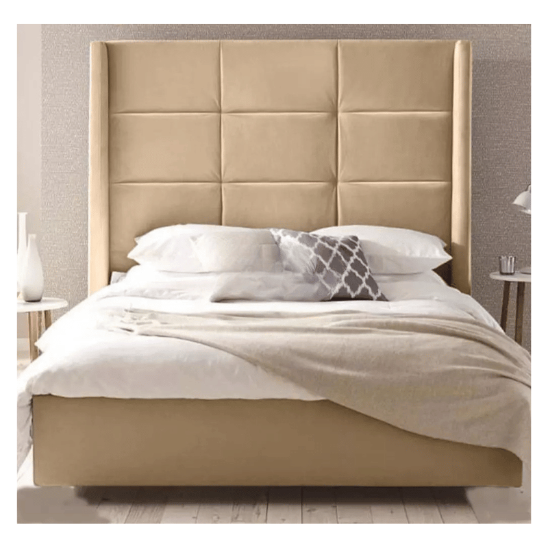 Vegas Wingback Divan Bed – Lift-Up Storage & Solid Base
