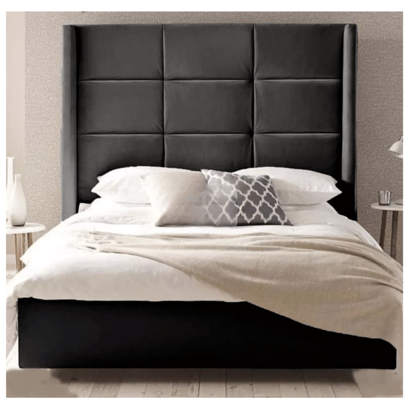 Vegas Wingback Divan Bed – Lift-Up Storage & Solid Base