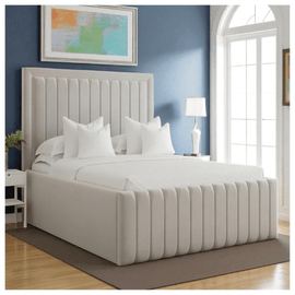 Vertical Panel Elegance Bed Frame