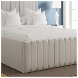Vertical Panel Elegance Bed Frame