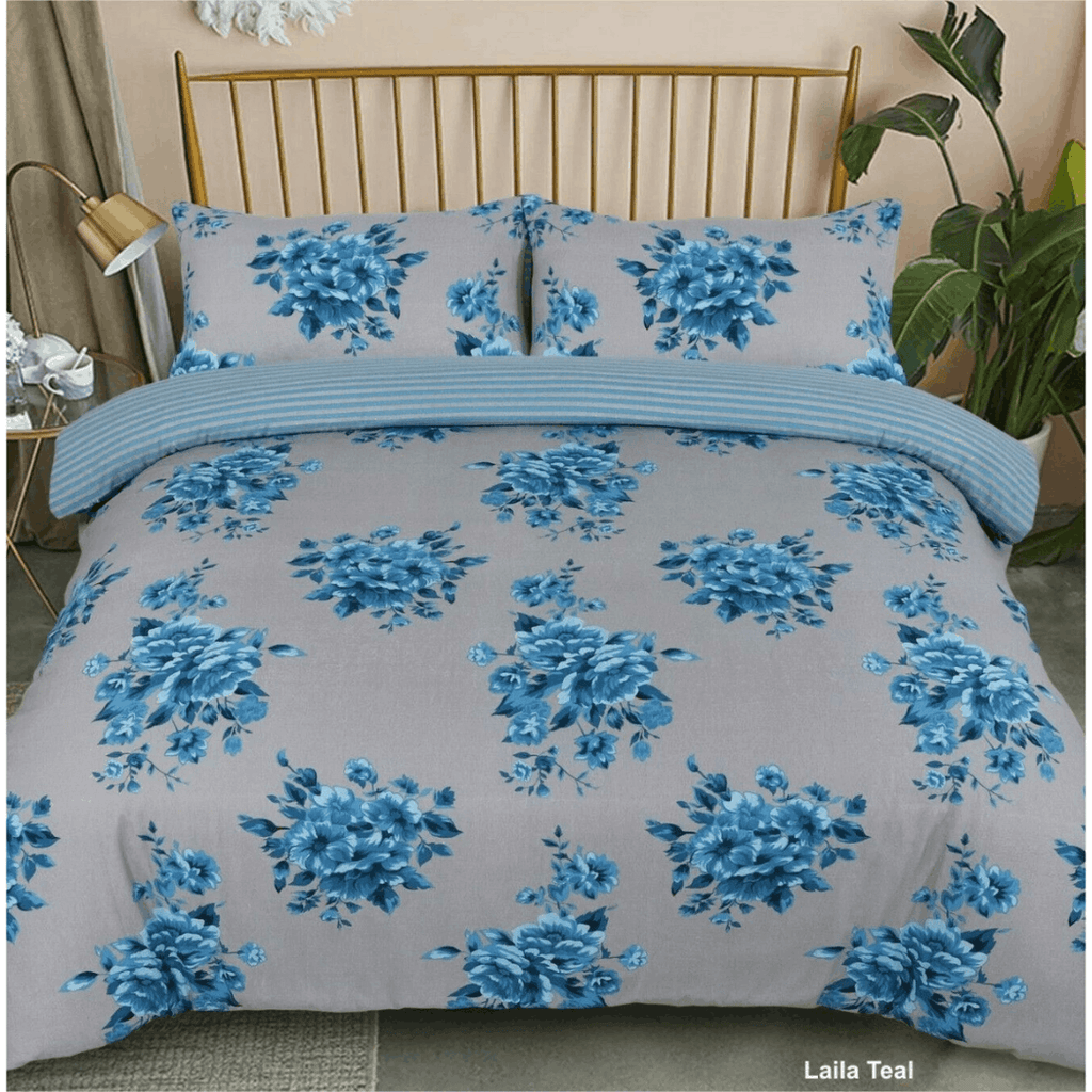 Winter Thermal Brushed Cotton Duvet Cover Set