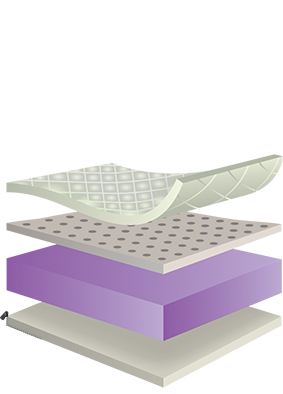 Latex Foam Mattress Bas6