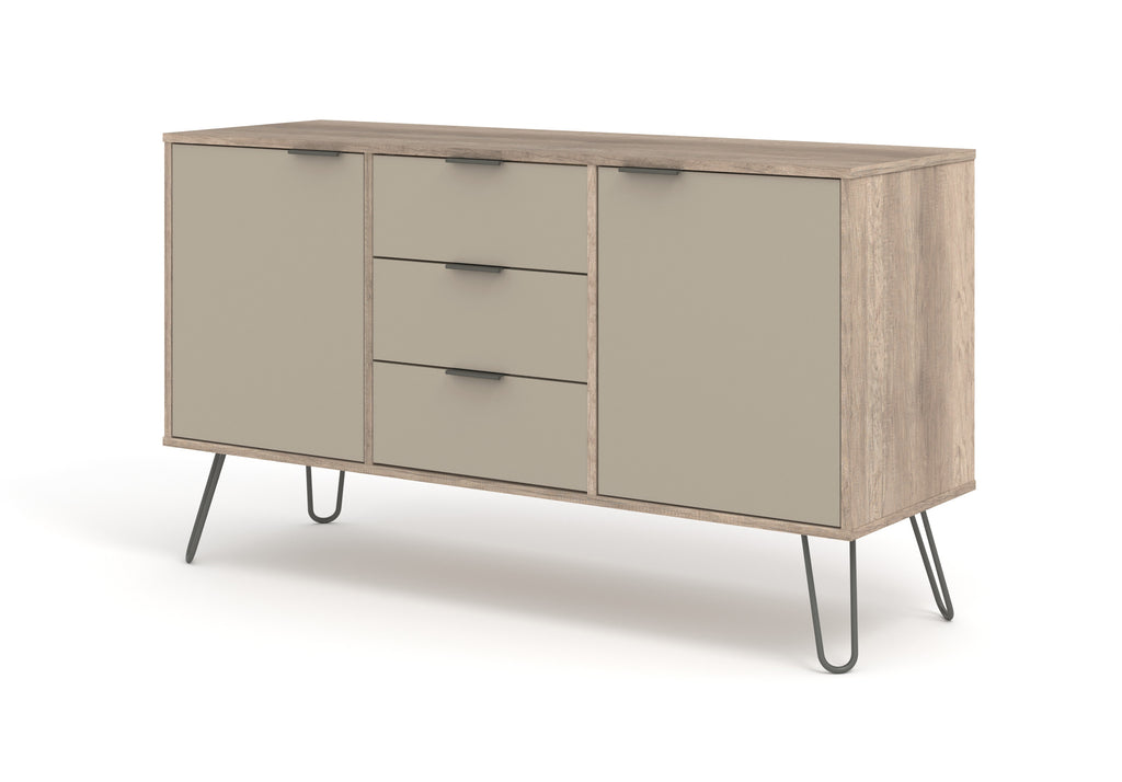 Medium Sideboard With 2 Doors, 3 Drawers